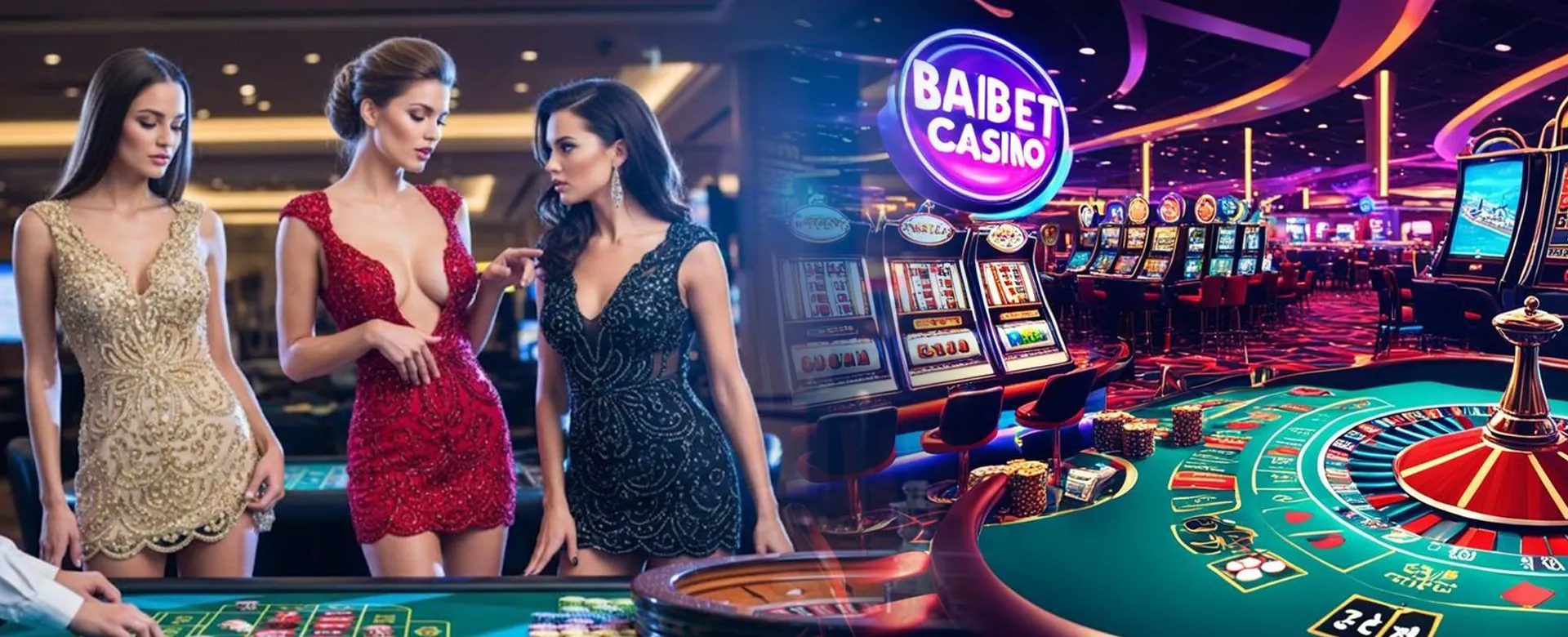 SlotVip Live Casino main image with exciting games
